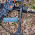 360 Degree Pan Range Shooting Tripod 110cm Folded Length Free Regulation